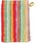 CAW&Ouml; Waschhandschuh - C Life Style multicolor, Waschlappen, gestreift, Walkfrottier