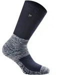 Rohner Advanced Socks Unisex Trekking Socken - Fibre Tech, mit Merinowolle Blau /