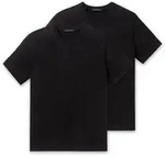 SCHIESSER Herren American T-Shirt 2er Pack - 1/2 Arm, Unterhemd, Rundhals...