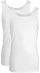 G&Ouml;TZBURG Herren Unterhemd 2er Pack - Feinripp, Unterw&auml;sche Set, Pure Cotton...