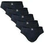CECEBA Herren Slips, 5er Pack - Sport Slip, Basic, Baumwolle, M-3XL, einfarbig