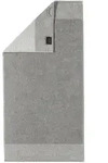 CAW&Ouml; Handtuch - Luxury Home, C Two-Tone, Walkfrottier Platin / 50x100cm