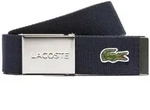 LACOSTE Herren G&uuml;rtel aus Stoff - sch&ouml;nes Etui, gravierter