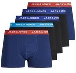 JACK&JONES Herren Boxer Shorts, 5er Pack - JACLEE TRUNKS, Baumwoll-Stretch