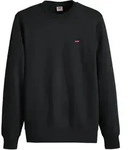 Levi's Herren Sweatshirt - The Original Housemark Crew, Rundhals, Baumwolle Schwarz L