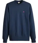 Levi's Herren Sweatshirt - The Original Housemark Crew, Rundhals, Baumwolle Blau M