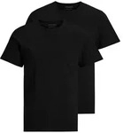 JACK&JONES Herren T-Shirt, 2er Pack - JACBASIC CREW NECK TEE, Kurzarm, einfarbig,