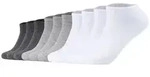 s.Oliver Unisex Socken, 10er Pack - Sneaker, einfarbig Wei&szlig;/Grau / 43-46