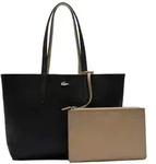 LACOSTE Damen Wendetasche mit Pochete - ANNA Shopping Bag, 35x30x14cm (BxHxT),