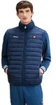 ellesse Herren Stepp-Weste BARDY - Gilet, &auml;rmellos, Stehkragen, Rei&szlig;verschluss