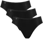 Sloggi Damen Tai, 3er Pack - 24/7 Microfibre, einfarbig schwarz 38