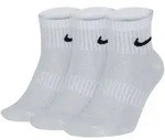 NIKE Unisex 3er Pack Sportsocken - Everyday, Lightweight No Show Ankle, einfarbig