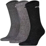 PUMA Unisex Sportsocken, 3 Paar - Tennissocken, Crew Sport Socken, einfarbig