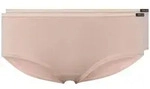 SKINY Damen Panty, 2er Pack - Slip, Pants, Cotton Stretch, Basic Beige M