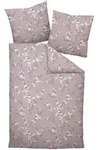 Janine Bettw&auml;sche 2 teilig - Tango, Mako-Soft-Seersucker, Baumwolle, floral Rosa /