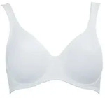 ROSA FAIA Damen BH - Twin, B&uuml;gel-BH, Mikrofaser, T-Shirt-BH, atmungsaktiv Wei&szlig; /