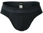 HOM Herren Slip - Mini Briefs HO1, Unterhose, Baumwoll-Modal, einfarbig Navy XL