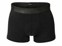 HOM Herren Classic Boxer Brief - Shorts, Unterwäsche, einfarbig Schwarz M
