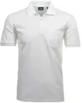 RAGMAN Herren Poloshirt - Oberteil, Softknit-Polo, Baumwollmischung, Brusttasche,