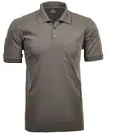 RAGMAN Herren Poloshirt - Oberteil, Softknit-Polo, Baumwollmischung,...
