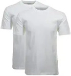RAGMAN Herren T-Shirt 2er Pack - 1/2 Arm, Unterhemd, Rundhals Wei&szlig; 6XL