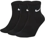 NIKE Unisex 3er Pack Sportsocken - Everyday, Lightweight No Show Ankle, einfarbig
