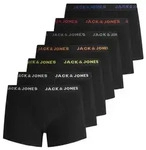 JACK&JONES Herren Boxer Shorts, 7er Pack - JACBASIC TRUNKS, Baumwoll-Stretch Schwarz