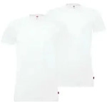 Levi's Herren T-Shirts, 2er Pack - Rundhals, Kurzarm, einfarbig Wei&szlig; XL