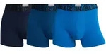 CR7 Herren Boxer Shorts, 3er Pack - Trunks, Cotton Stretch Blau / XL