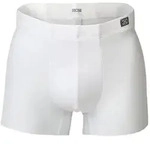 HOM Herren Comfort Boxer Brief - Shorts, Unterw&auml;sche, Modal, einfarbig Wei&szlig; S
