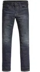 Levi's Herren Jeans - 511 Slim, Baumwoll-Denim, L&auml;nge 32, Slim Fit Dunkelblau /