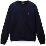 NAPAPIJRI Herren Sweatshirt - BALIS CREW 1, Small Flag, Rundhals, Regular Fit, warm