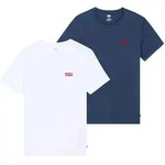Levi's Herren T-Shirts, 2er Pack - "The Graphic Tee - 2 Pack", Rundhals, Baumwolle