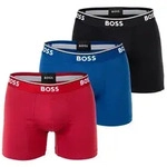 BOSS Herren Boxershorts, 3er Pack - Boxer Briefs 3P Power, Cotton Stretch, Logo