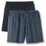CALIDA Herren Web-Boxershorts, 2er Pack - Prints Benefits, Baumwolle, Single Jersey