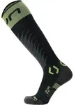 UYN Herren Ski Socken - One Merino Socks, Merinowolle, Logo Grau/Gr&uuml;n / 39-41