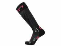 UYN Damen Ski Socken - One Merino Socks, Merinowolle, Logo Schwarz 37-38
