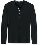 SCHIESSER Revival Herren Shirt - Langarm, Unterhemd, Karl-Heinz Schwarz M