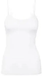 CALIDA Damen Spaghettitop - Natural Comfort, Unterhemd, Top, Jersey, einfarbig Wei&szlig;