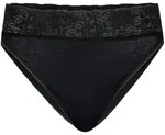 CALIDA Damen Slip - Iconics, Jazzpant, Spitze, Baumwolle Schwarz M (44/46)