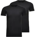 RAGMAN Herren T-Shirt, 2er Pack - Body Fit Rundhals, Natural Flex Cotton,...