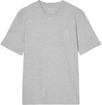 Marc O'Polo Herren T-Shirt - Small-Logo, Regular Fit, Baumwolle, Logoprint, uni Grau