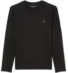 Marc O'Polo Herren Longsleeve - Small-Logo, Shaped Fit, Baumwolle, Logoprint,...