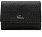 LACOSTE Damen Geldb&ouml;rse - Compact Wallet, Kunstleder,11,5x22x1cm (HxLxB)...