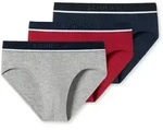 SCHIESSER Herren Slips, 3er Pack - "95/5", Rio Briefs, Logo-Bund, Stretch Baumwolle
