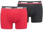 Levi's Herren Boxershorts, 2er Pack - Sportswear Boxer Brief Organic, Logobund