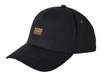 G-STAR RAW Herren Cap - Originals baseball cap, Käppi, Logo, einfarbig Schwarz