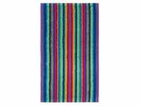CAWÖ Gästetuch - C Life Style Stripes, Walkfrottier Multicolor 30x50cm