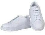 A|X ARMANI EXCHANGE Herren Sneaker - Schn&uuml;r-Schuh, Turnschuh Low, Logo, Leder Wei&szlig;