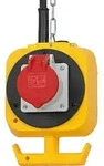 Energieblock-Stromverteiler 3 Schuko +1CEE 16A Steckdose 5m Kabel H07 RNF 5 x 1,5